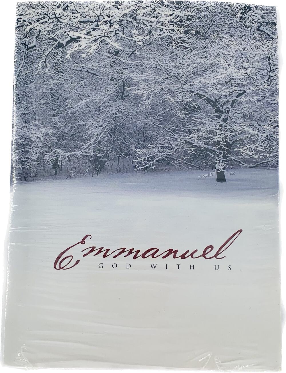 Christmas Songs CD Emmanuel God With Us International Bible Society 2003 Holiday
